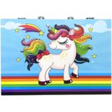 Art Set in a Suitcase with a Unicorn Blue 150 Pieces | shoptok.hr