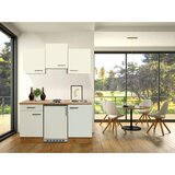 Flex-Well Majhna Kuhinja Z Aparati Avila, Magnolija, Barva Hrasta | Shoptok.si
