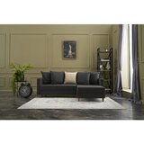 Atelier Del Sofa Antracitno siva raztegljiva kotna sedežna garnitura (desni kot) Aydam – | Shoptok.si