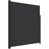  Bočna tenda na uvlačenje crna 220 x 300 cm | shoptok.hr