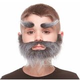 My other Me Lažna brada i brkovi Siva Univerzalna veličina Children's | shoptok.hr