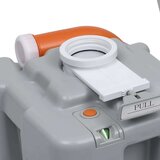 Prenosno stranišče za kamping sivo 20+10 L | Shoptok.si