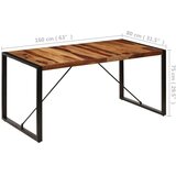vidaXL Jedilna miza 160x80x75 cm trden palisander | Shoptok.si