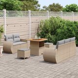  Sjedeća garnitura za vrt 8 kom. 5-Broj sjedala Bež 80 x 80 x 71 cm | shoptok.hr