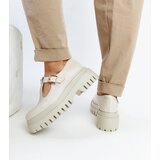 Gemre Beige leather shoes Karino | shoptok.hr