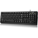 Genius Smart KB-100 žična USB tastatura punog formata, US raspored, crna Slike