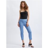 Orsay Blue Women's Three-Quarter Dot Pants - Women | Eponuda.ba