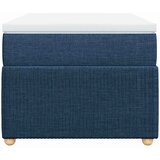  Krevet s oprugama i madracem plavi 90 x 200 cm od tkanine | shoptok.hr