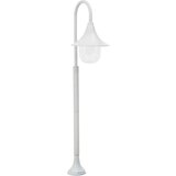  Vrtna ulična svetilka E27 120 cm aluminij bele barve Cene