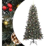 vidaXL Umestno božično drevo med 300 LED Zelena 129,5 x 129,5 x 240 cm | Shoptok.si