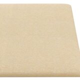  Zidne ploče od tkanine 12 kom krem 60 x 30 cm 2 16 m² | shoptok.hr
