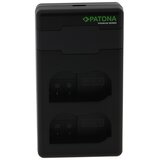 Patona Brzi dupli punjač za Nikon EN-EL15/EN-EL15C + USB-C kabl 0,6 m | Eponuda.com