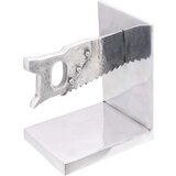 vidaXL držač za knjige Set od 2 Srebrna Aluminij 11 x 14 x 17.5 cm | shoptok.hr