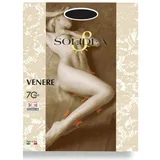 Potpuno prozirne hulahopke, 70 den, Solidea Venere 70 Nero 4