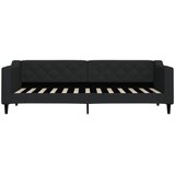  Dnevni krevet crni 80 x 200 cm od tkanine | shoptok.hr