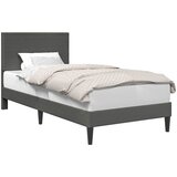  Krevetna konstrukcija Tamnosiva 90 x 190 cm Kordura tekstil | Shoptok.si