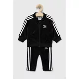 Adidas Trenirka za dojenčka črna barva