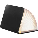 Gingko Electronics lampa - book, black leather, s Cene