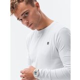 Ombre Majice z dolgimi rokavi Moška srajca dolgi rokavi (L135BLACK) pisana | Shoptok.si