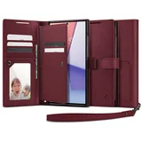 Spigen WALLET S PLUS ZA SAMSUNG GALAXY S23 ULTRA BURGUNDY