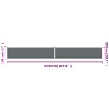  Uvlačiva bočna tenda antracit 160 x 1200 cm | shoptok.hr