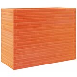 Maison Chic Vrtno cvetlično korito - Cvetlični Lonec vošč. rjavo 90x40x68,5 cm trdna borovina, (21788928) Cene