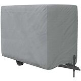 vidaXL Pokrov za prikolico za konje siva 334x148x230cm netkana tkanina | Shoptok.si