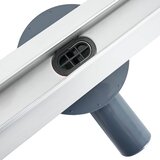  360° odtok za tuš s tankskim modelom srebrna 100 cm, (5000112458) | Shoptok.si
