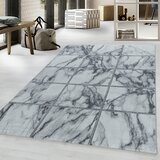 Lesnina XXXL TKANA PREPROGA Naxos 3816 silber 140/200 cm tkano srebrne barve | Shoptok.si
