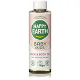 Happy Earth Baby & Kids 100% Natural Face & Body Oil ulje za tijelo za suhu i osjetljivu kožu 150 ml