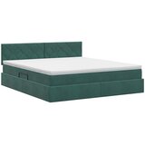 Krevet s od storage Tamnozelena 180 x 200 cm Baršun | shoptok.hr