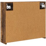  Kupaonski ormar s ogledalom Dimljeni hrast 60 x 14,5 x 50 cm | shoptok.hr