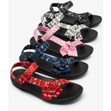 Resti Navy blue women's sandals with bow Oyall | shoptok.hr