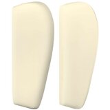  Vzglavje z ušesi krem 83x23x78/88 cm umetno usnje, (20932108) | Shoptok.si