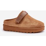 Boto Women's Slippers Insulated With Fur On Platform Camel Azida | ePonuda.com