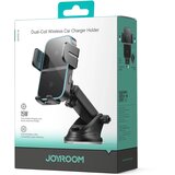 Joyroom UCHWYT Z ŁADOWARKĄ INDUKCYJNĄ JR-ZS246 S NA DESKĘ ROZDZIELCZĄ - CZARNY, (22070475) | Shoptok.si