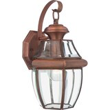 Elstead Lighting Elstead Newbury 1 srednja stenska svetilka - starana bakrena, E27, (22100048) | Shoptok.si