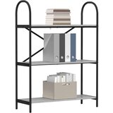 vidaXL Knjižna polica Siva sonoma 80 x 30 x 109 cm Konstruiran les | Shoptok.si
