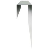 Profil za rubove vrta 2 kom. 100 x 5 x 15 cm Pocinčani čelik - Pocinčani čelik 100 x 5 x 15 cm 2 | shoptok.hr