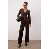 TRENDYOLMILLA ženska bluza Twoaw26Bz00142, braon-braon | Eponuda.com