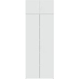 Ormarić za pohranu bijeli 80 x 42,5 x 225 cm konstruirano drvo | shoptok.hr