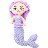 igračka sirena s pletenim repom 32 cm - ljubičasta | Shoptok.si