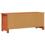  Ormar za cipele Vosak Smeđa 110 x 38 x 45 5 cm Masivna borovina - Vosak smeđa | shoptok.hr