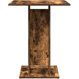 Bistro stol boja dimljenog hrasta 60x60x75 cm konstruirano drvo | shoptok.hr