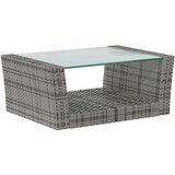  Vrtna sedežna garnitura 8-delna z blazinami poli ratan siva, (20676206) | Shoptok.si