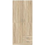  Ormar boja hrasta sonome 80 x 52 x 180 cm od konstruiranog drva | shoptok.hr