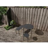 Zone Črn kovinski stolček Disc – | Shoptok.si