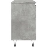 vidaXL Kopalniška omarica betonsko siva 58x33x60 cm inženirski les | Shoptok.si