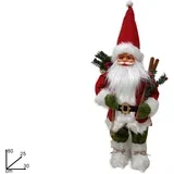 Novogodišnja figura Deda Mraz 80cm