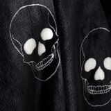 Catherine Lansfield Tamno siva deka za bebe od mikropliša 130x170 cm Skulls – | shoptok.hr